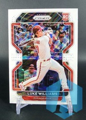 2022 Panini Prizm Luke Williams #37 White Wave Rookie RC
